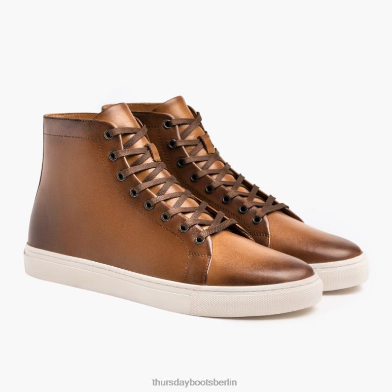 Thursday Boots Premier High Top Männer DLHT137 Schuhe Toffee