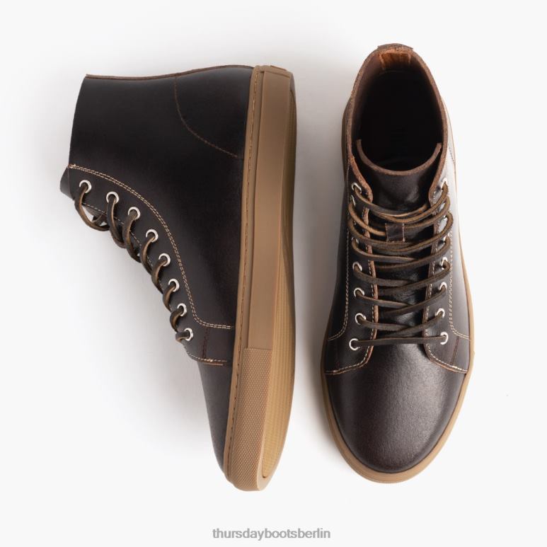 Thursday Boots Premier High Top Männer DLHT140 Schuhe Kakao