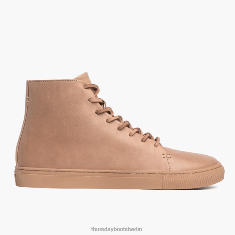 Thursday Boots Premier High Top Männer DLHT141 Schuhe natürliches Vachetta