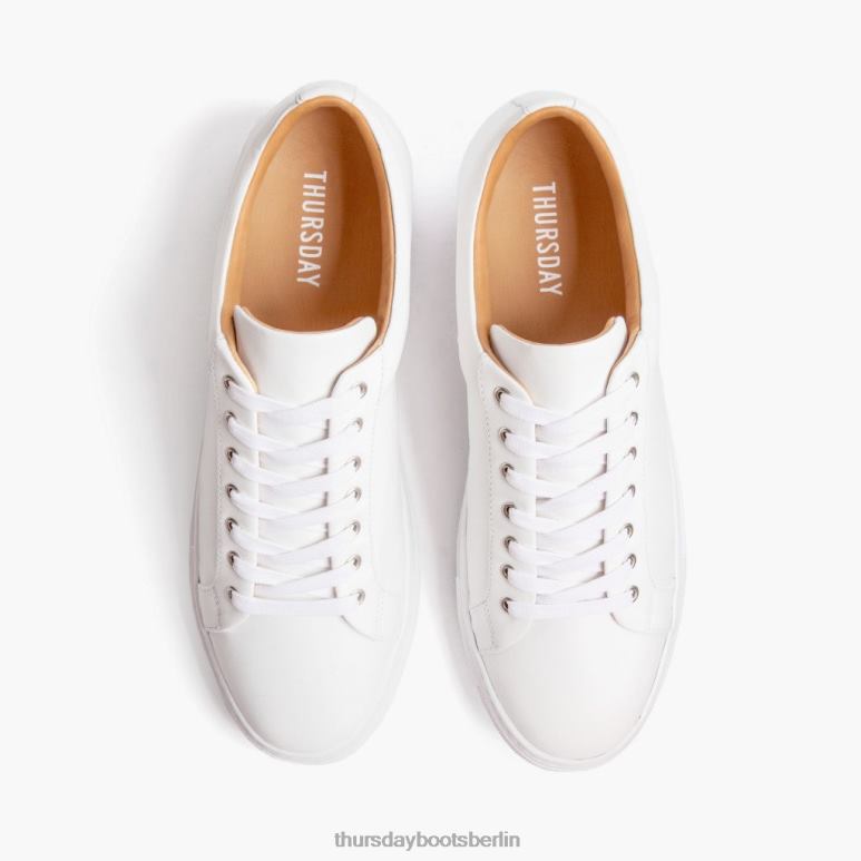 Thursday Boots Premier Low Top Männer DLHT114 Schuhe Weiß
