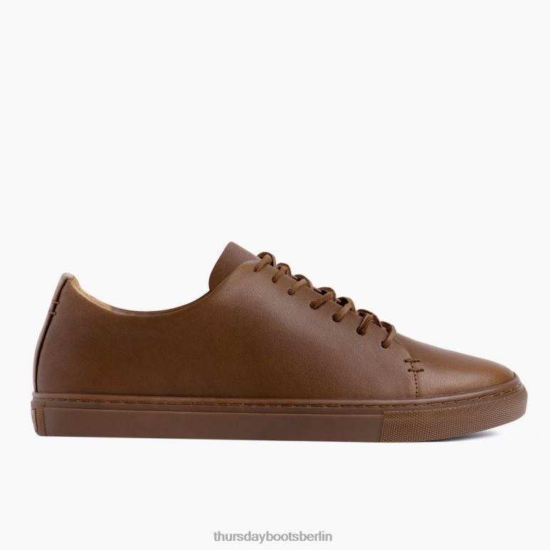 Thursday Boots Premier Low Top Männer DLHT128 Schuhe Hickory-Vachetta