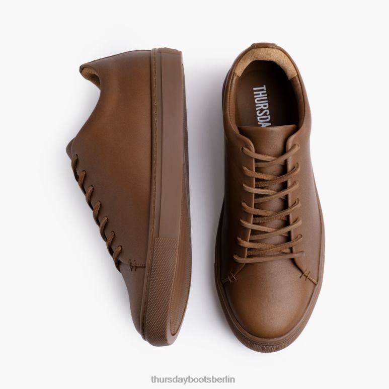 Thursday Boots Premier Low Top Männer DLHT128 Schuhe Hickory-Vachetta