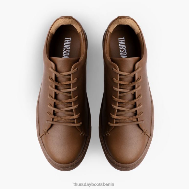 Thursday Boots Premier Low Top Männer DLHT128 Schuhe Hickory-Vachetta