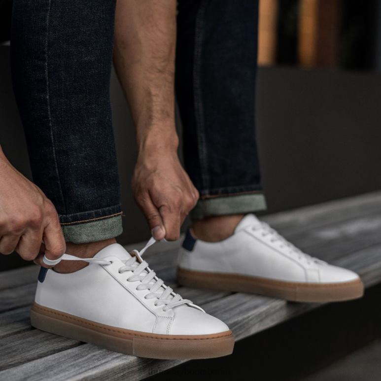 Thursday Boots Vermächtnis Männer DLHT132 Schuhe Weiß x Marine