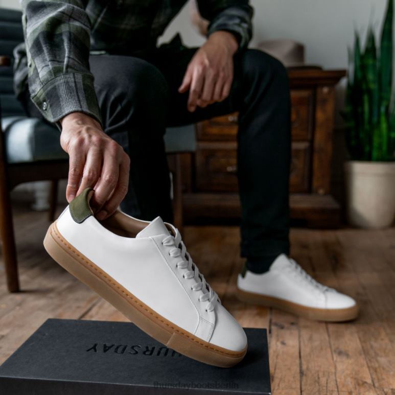 Thursday Boots Vermächtnis Männer DLHT133 Schuhe weiß x grün