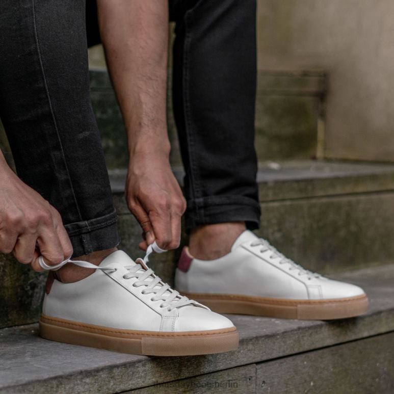 Thursday Boots Vermächtnis Männer DLHT134 Schuhe Weiß x Burgund