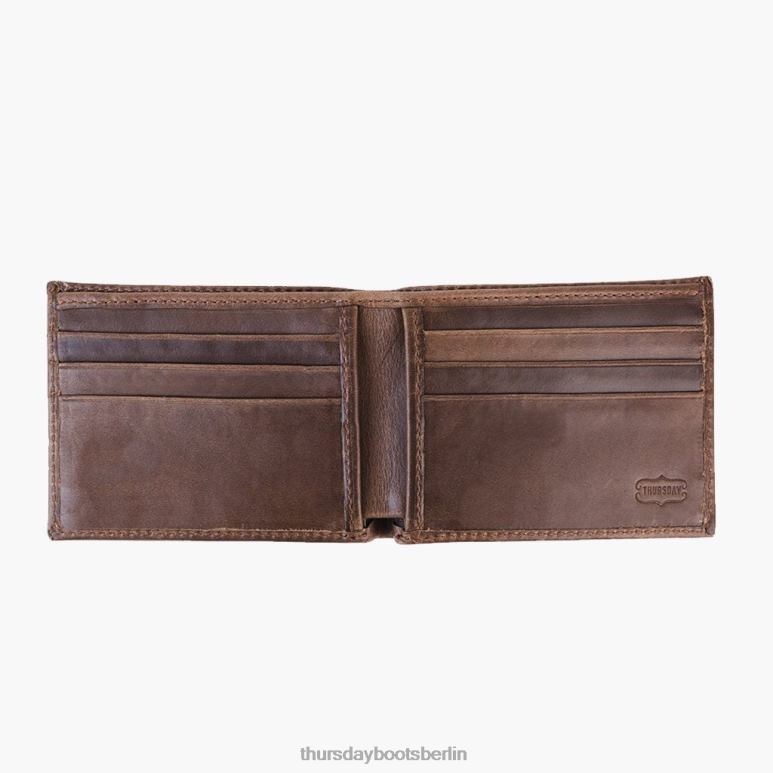 Thursday Boots Bifold-Geldbörse Männer DLHT276 Zubehör natürlich