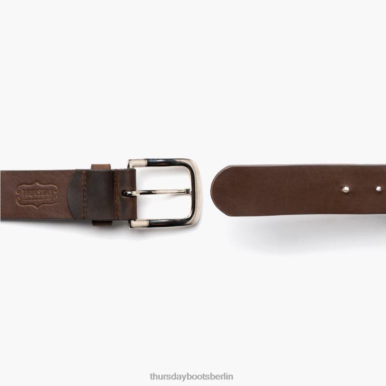 Thursday Boots Heritage-Ledergürtel Männer DLHT179 Zubehör Arizona Adobe