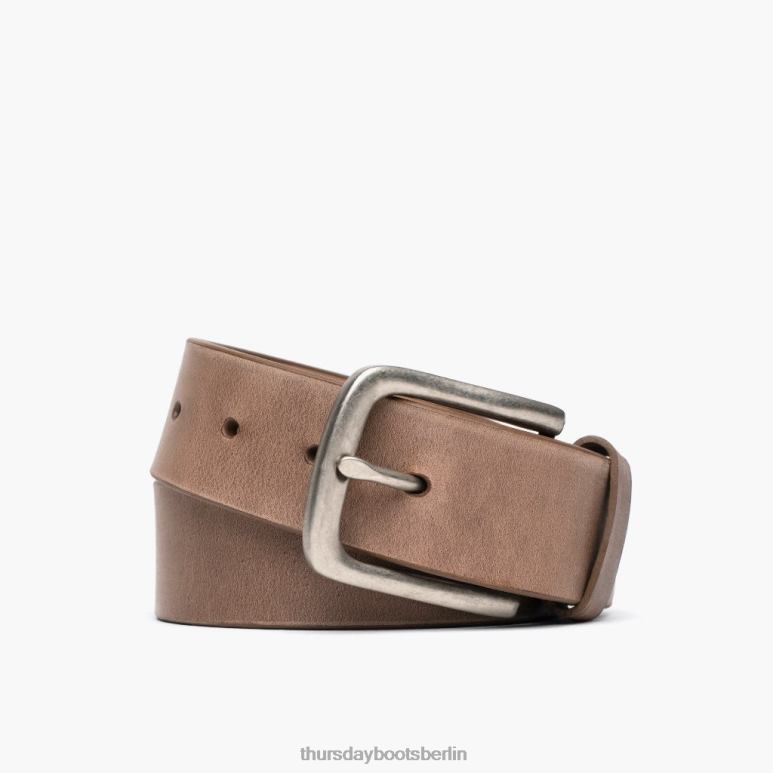 Thursday Boots Heritage-Ledergürtel Männer DLHT186 Zubehör Landstraße