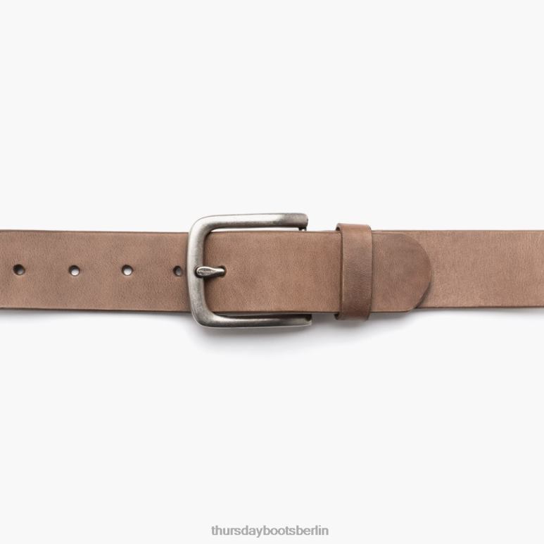 Thursday Boots Heritage-Ledergürtel Männer DLHT186 Zubehör Landstraße
