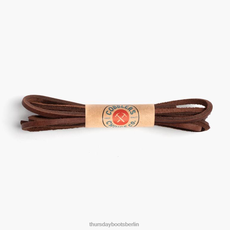 Thursday Boots Lederschnürsenkel Männer DLHT305 Zubehör Tonrot