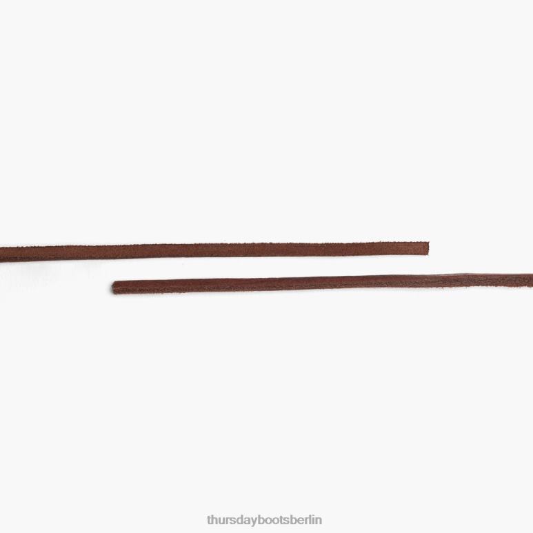 Thursday Boots Lederschnürsenkel Männer DLHT305 Zubehör Tonrot