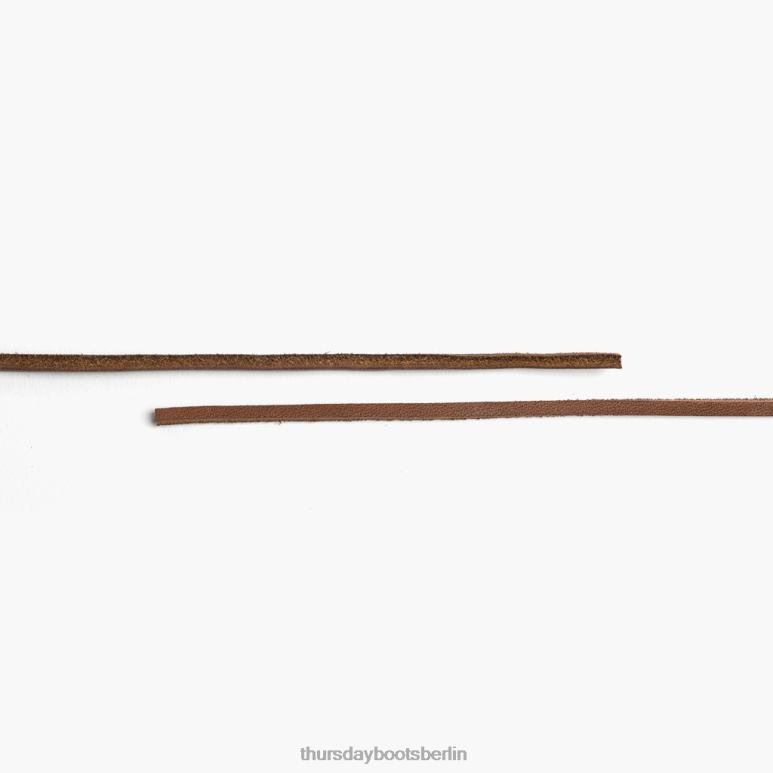 Thursday Boots Lederschnürsenkel Männer DLHT306 Zubehör gebrannte Siena