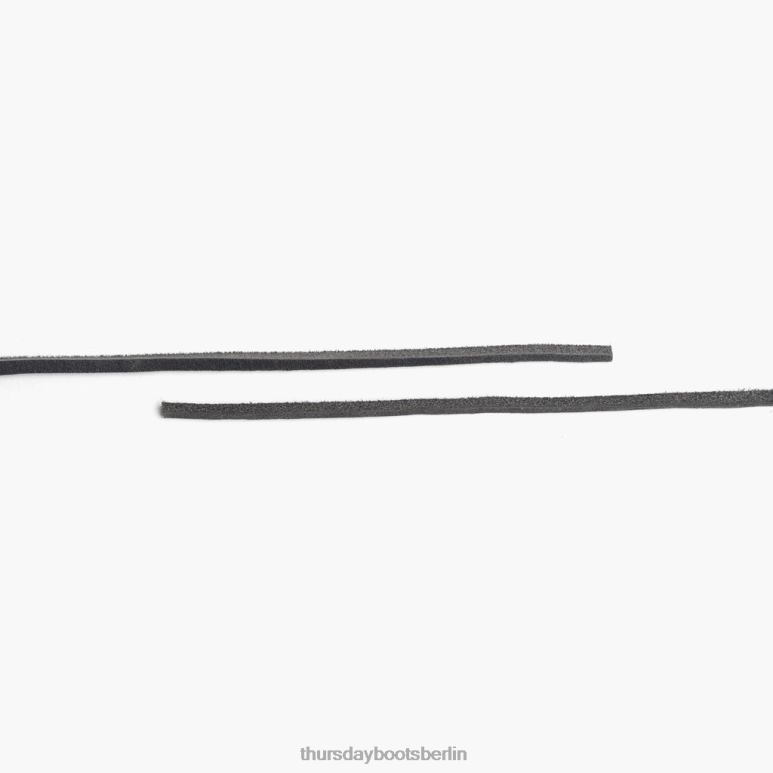 Thursday Boots Lederschnürsenkel Männer DLHT310 Zubehör dunkelgrau