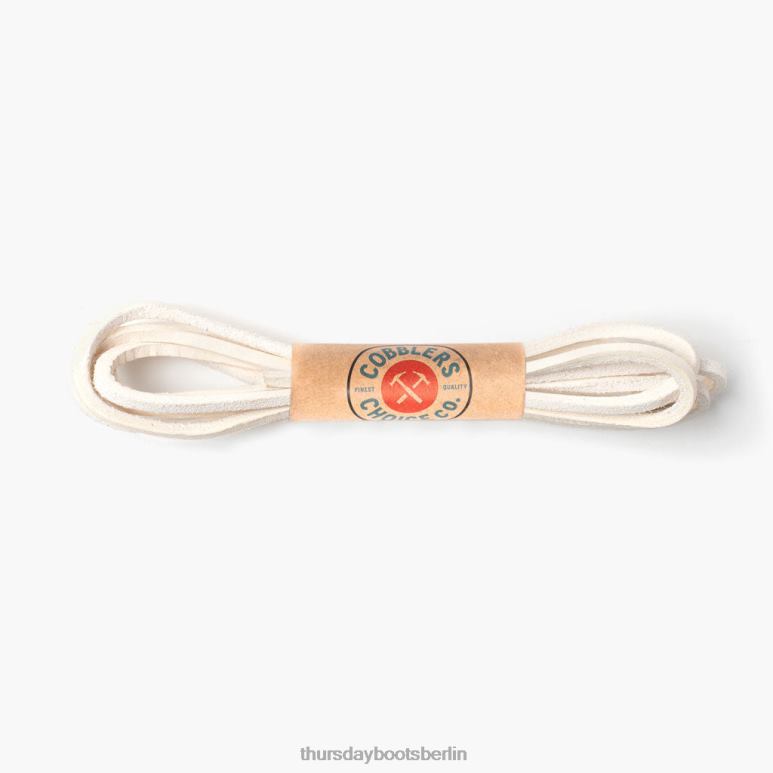 Thursday Boots Lederschnürsenkel Männer DLHT312 Zubehör Weiß