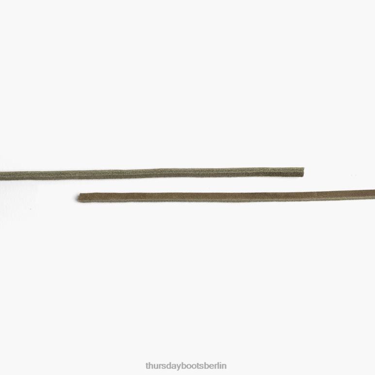 Thursday Boots Lederschnürsenkel Männer DLHT314 Zubehör Olive