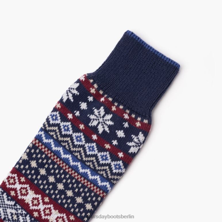 Thursday Boots Sodello norwegische Socke Männer DLHT257 Zubehör Admiral