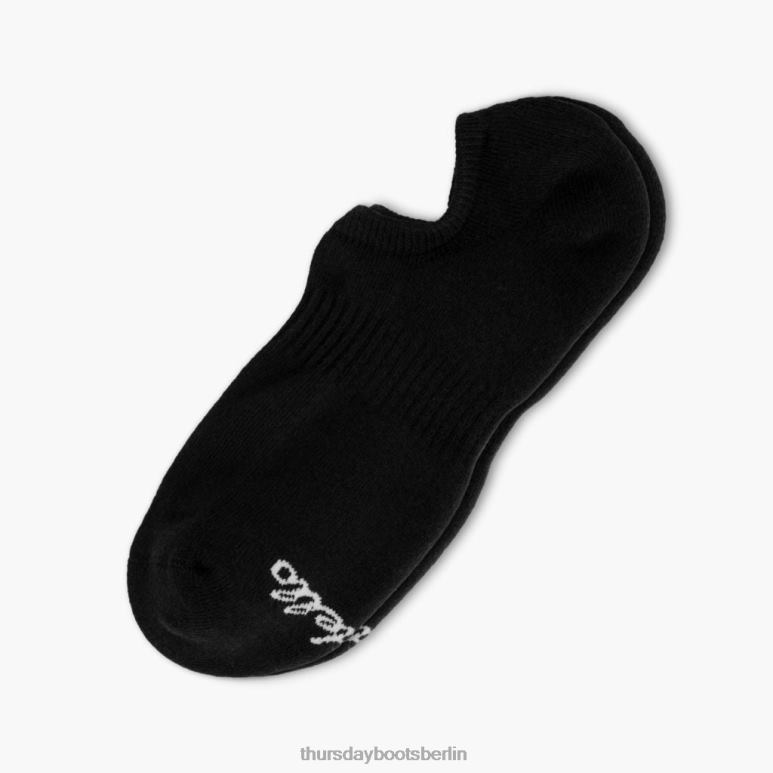 Thursday Boots klassische No-Show-Socke Männer DLHT517 Zubehör Schwarz