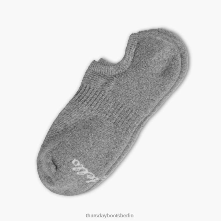 Thursday Boots klassische No-Show-Socke Männer DLHT519 Zubehör grau