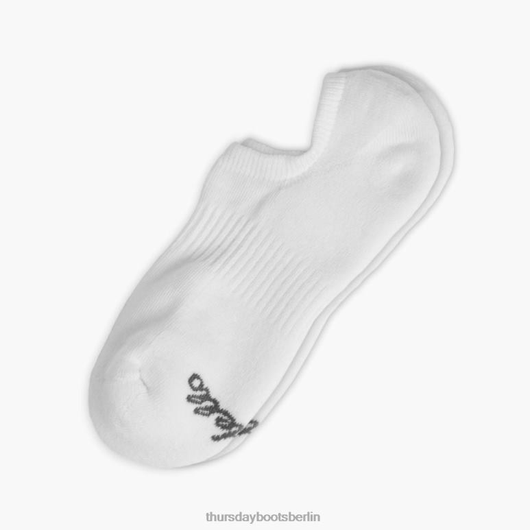 Thursday Boots klassische No-Show-Socke Männer DLHT520 Zubehör Weiß